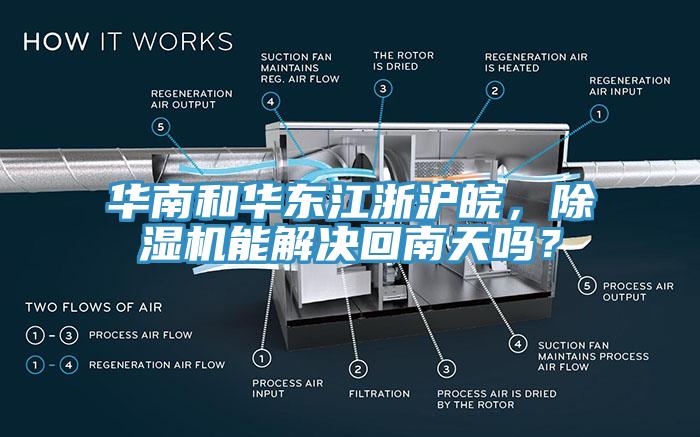 華南和華東江浙滬皖，除濕機能解決回南天嗎？