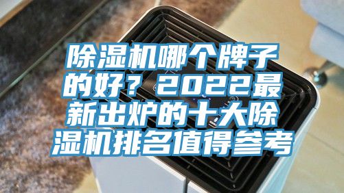 除濕機哪個牌子的好？2022最新出爐的十大除濕機排名值得參考